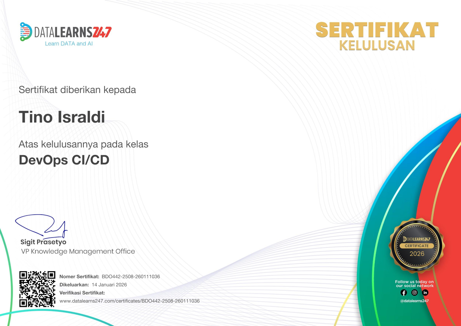 Certificate Image