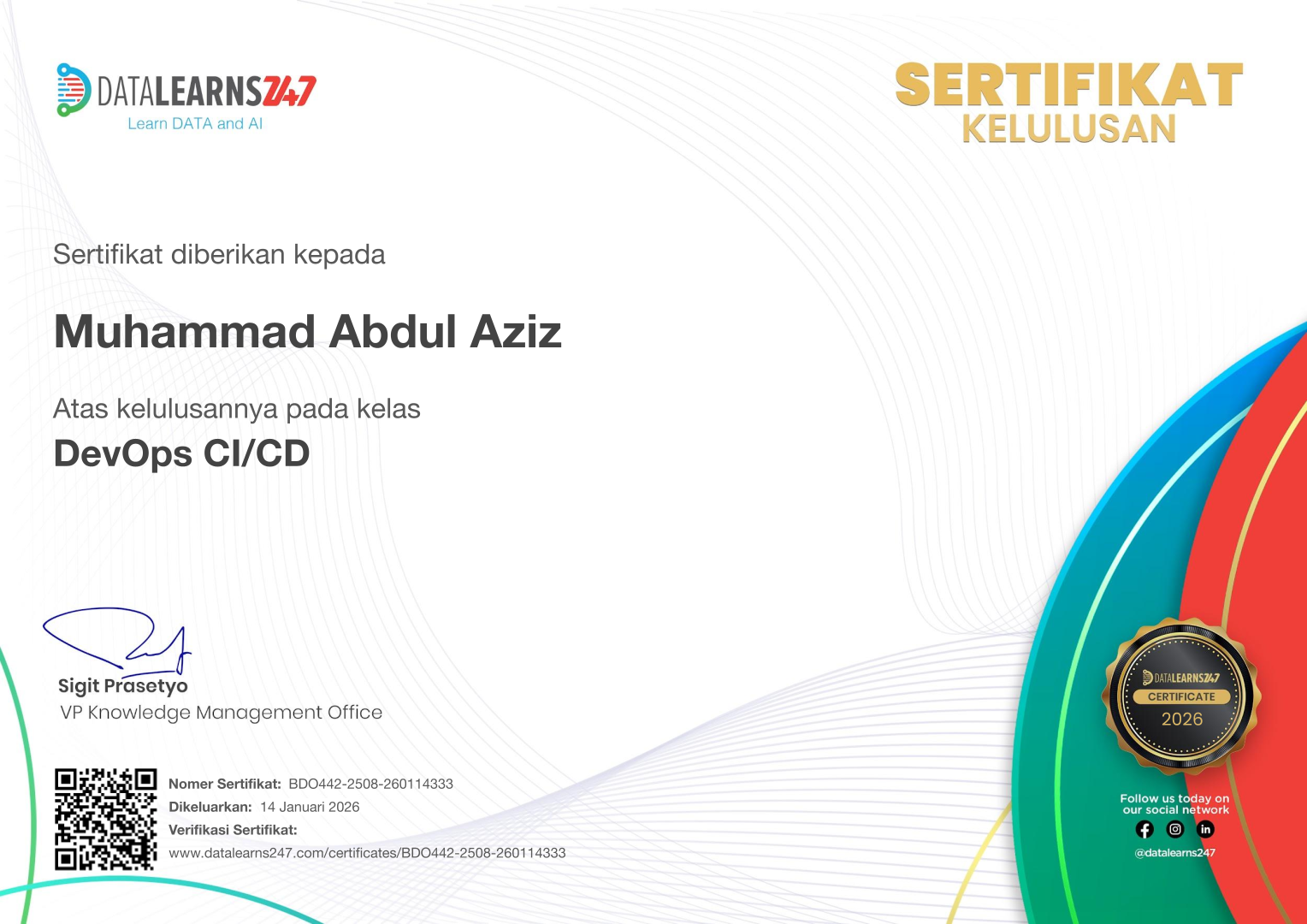Certificate Image