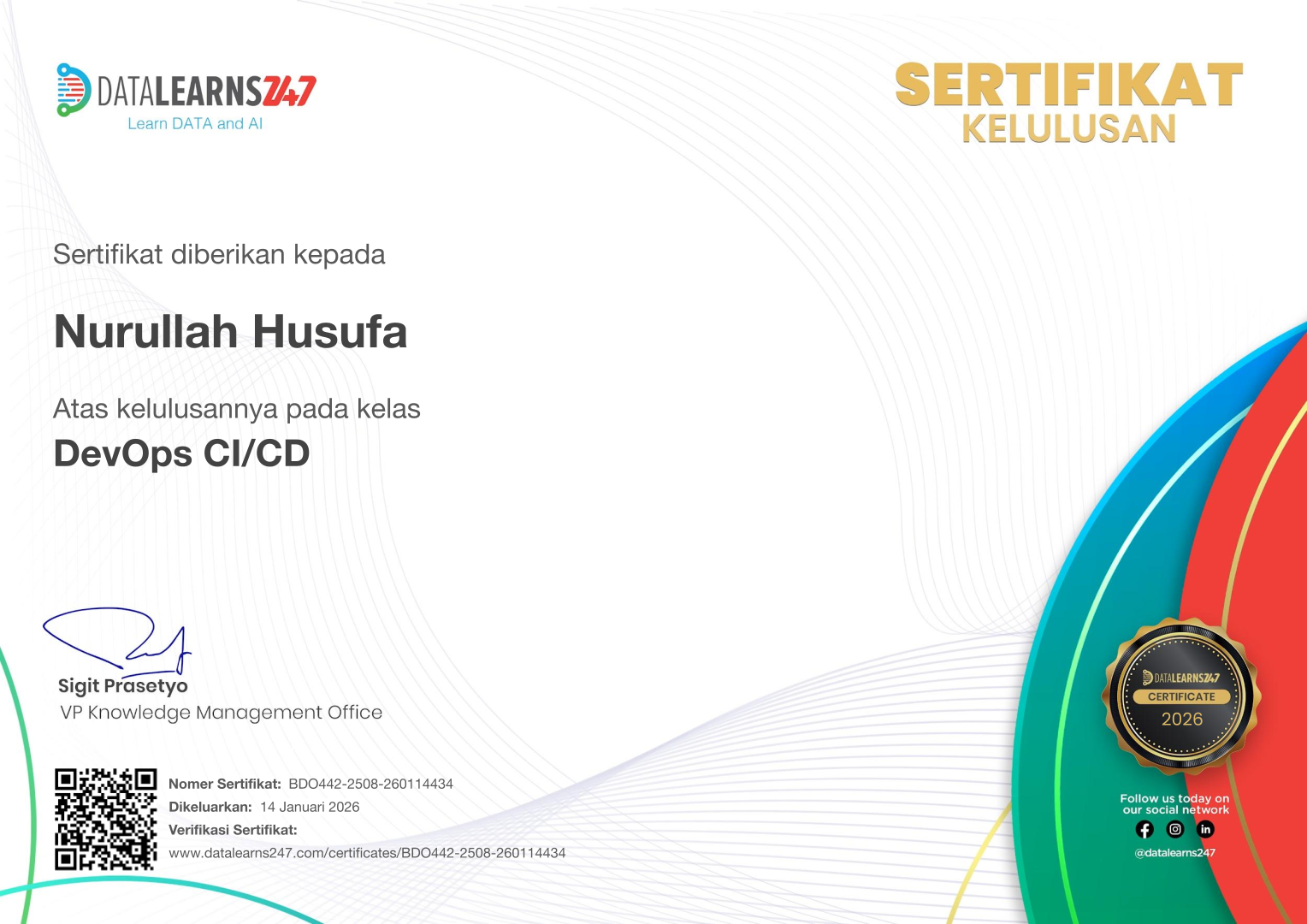 Certificate Image
