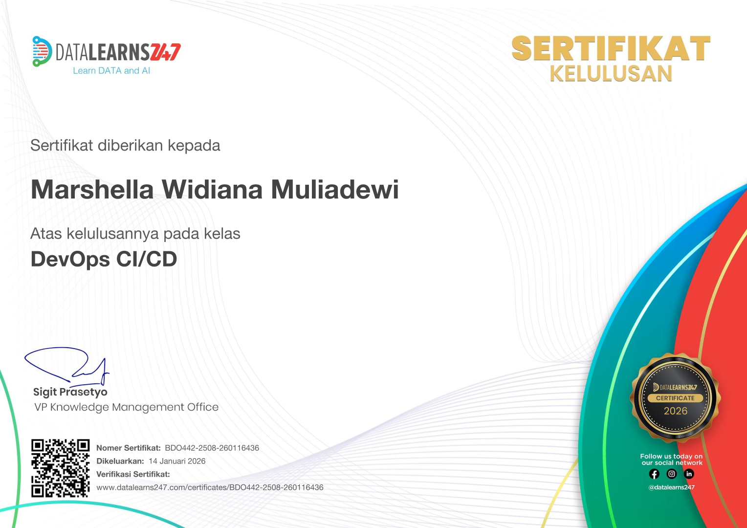 Certificate Image