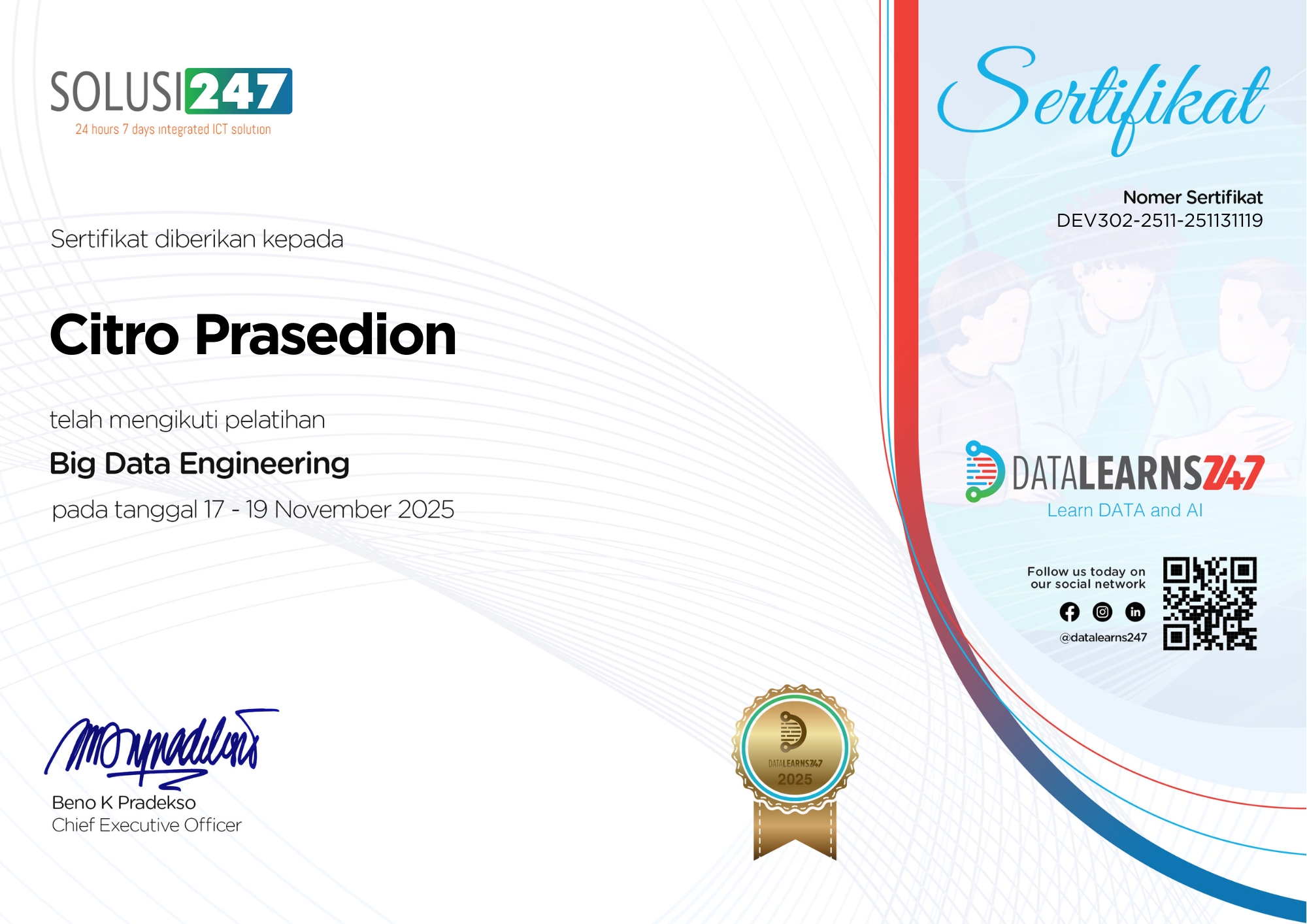 Certificate Image