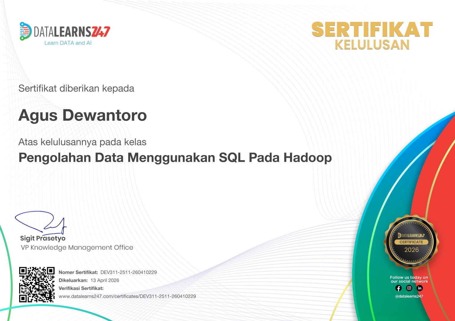 Certificate Image
