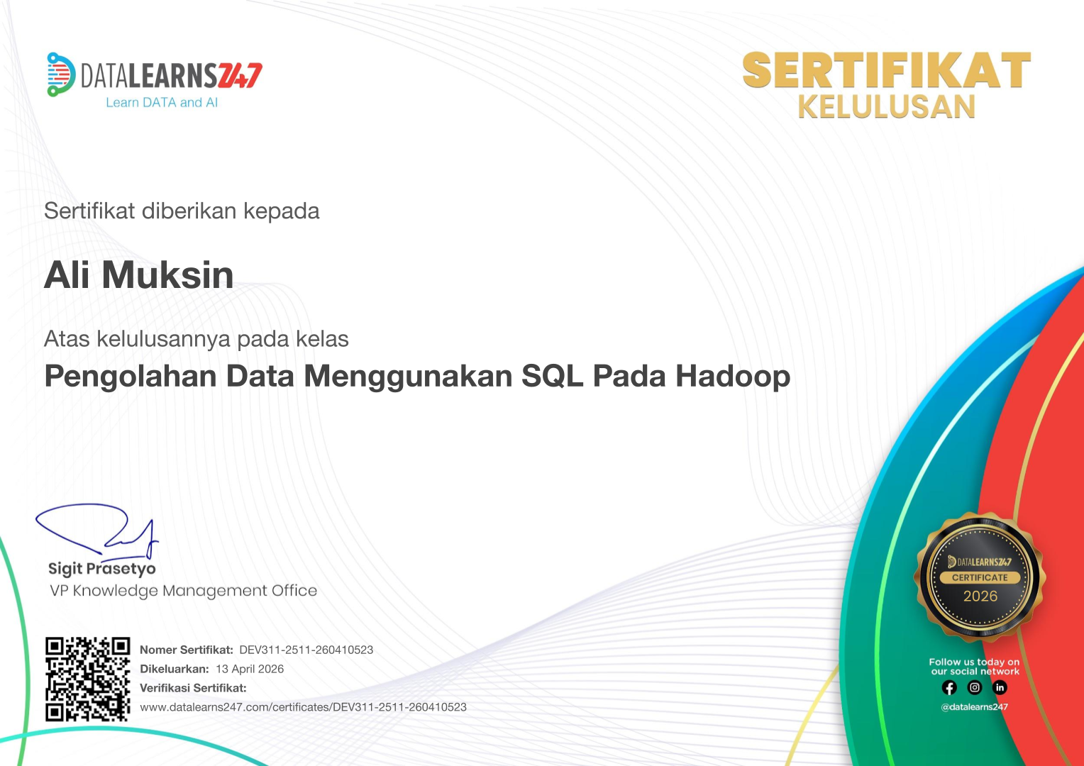 Certificate Image