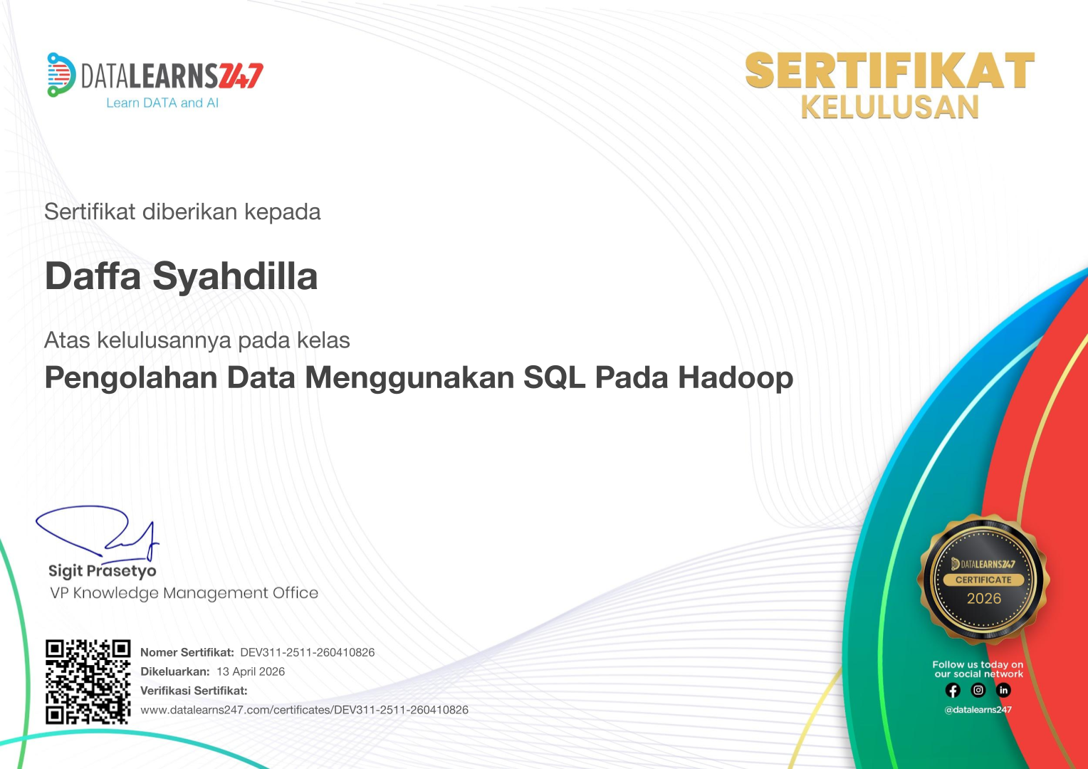 Certificate Image