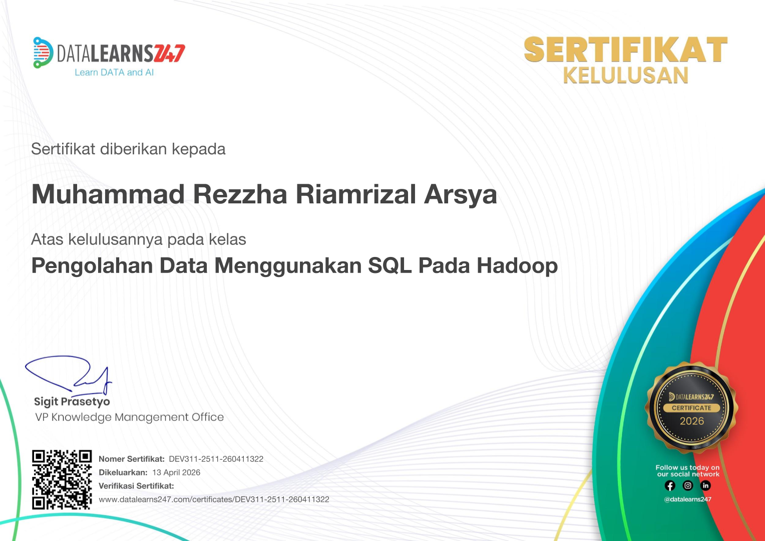 Certificate Image