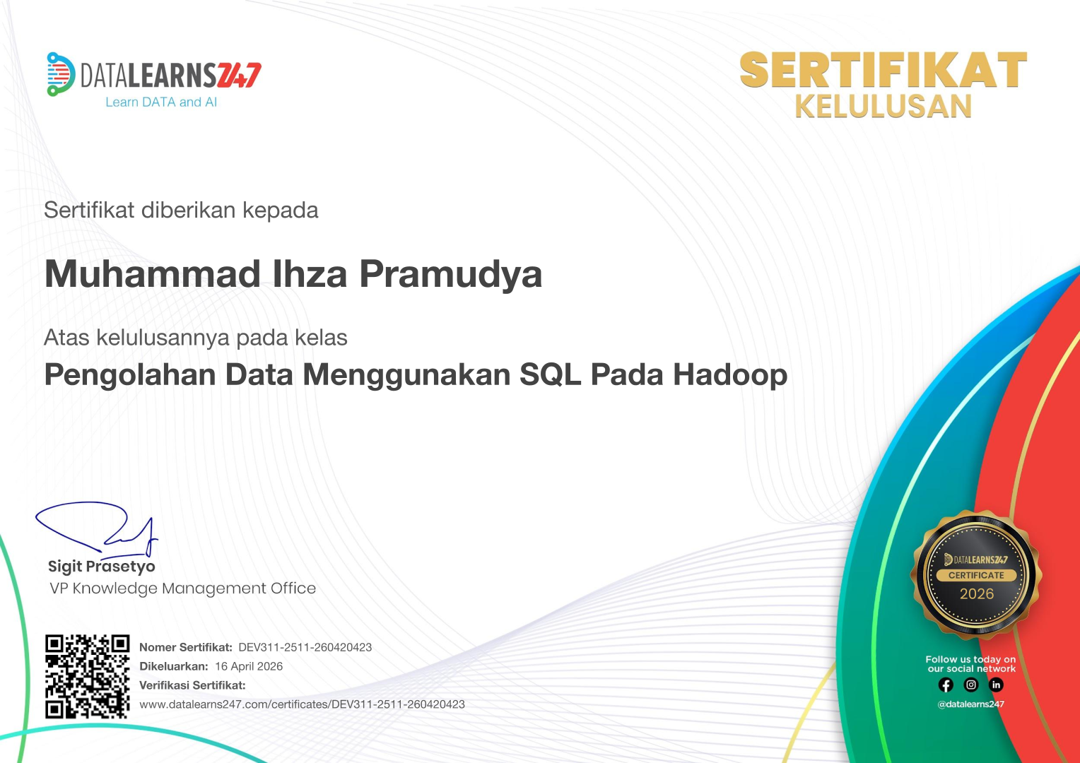 Certificate Image