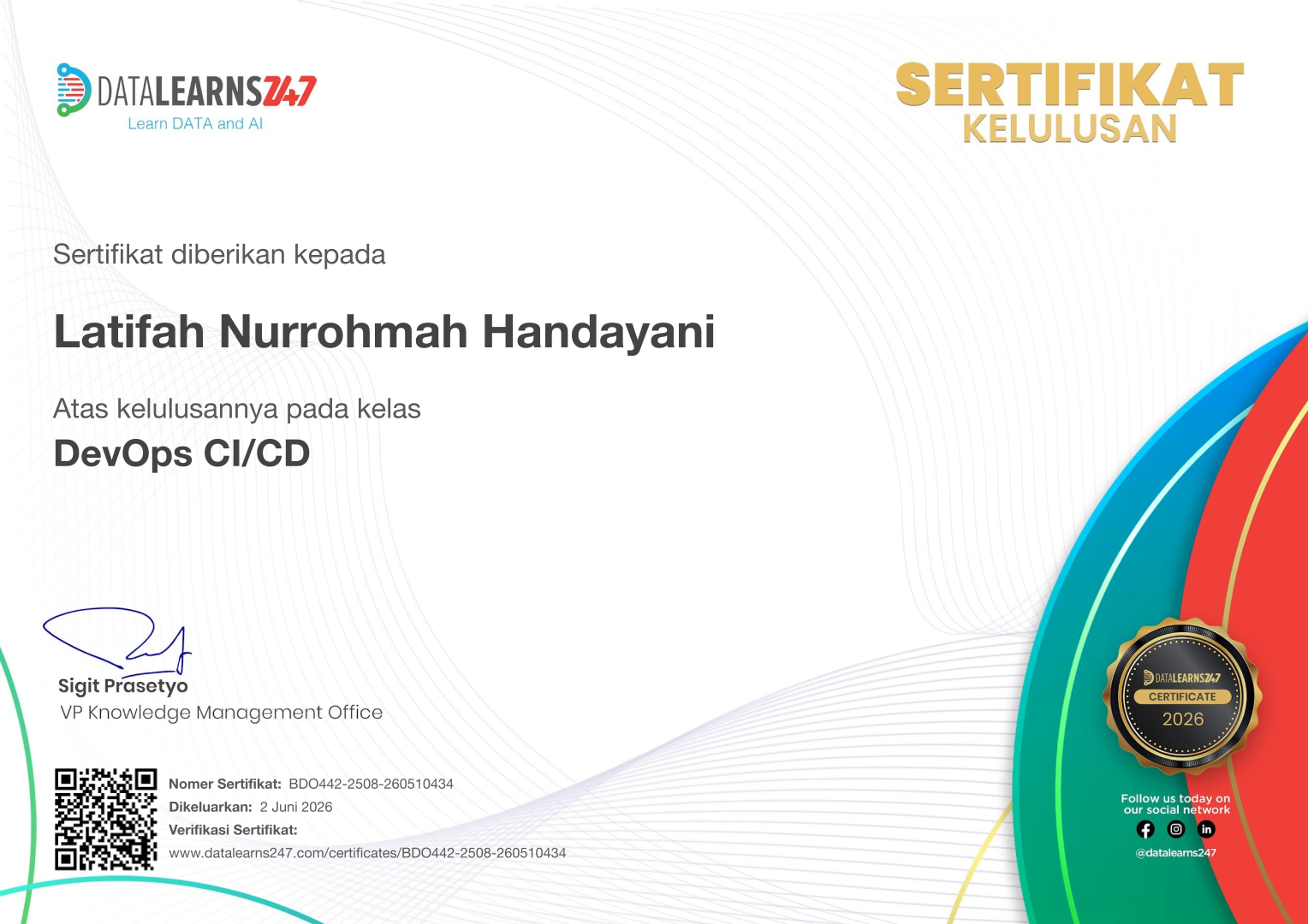Certificate Image