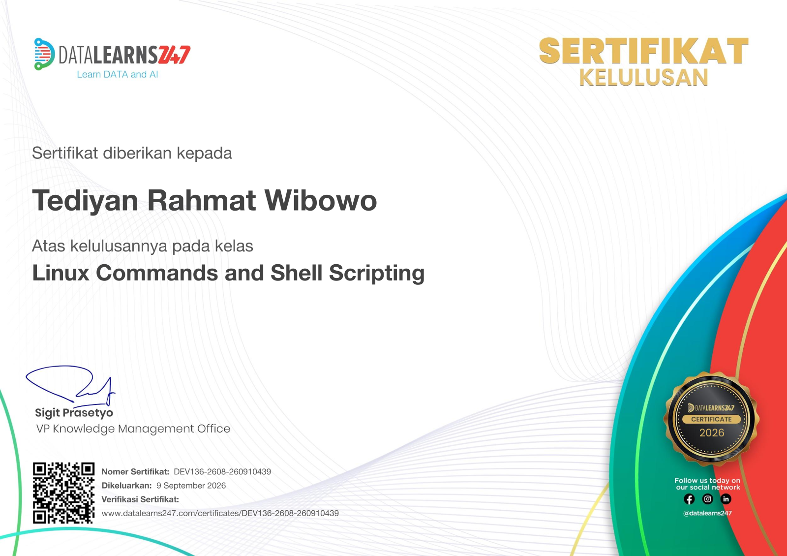 Certificate Image